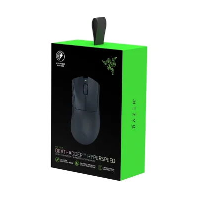 MOUSE WIRELESS RAZER DEATHADDER V3 HYPERSPEED BLACK