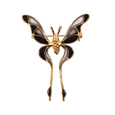 Art Deco " Butterfly Brooch "