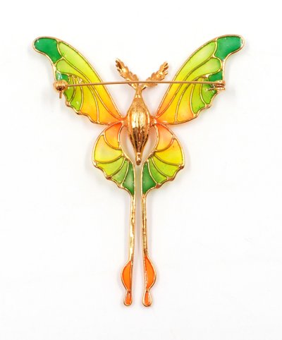 Art Deco " Butterfly Brooch "