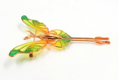 Art Deco " Butterfly Brooch "