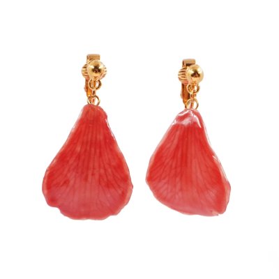 ต่างหูกลีบดอกกล้วยไม้เดนโดรเบียม ต่างหูกลีบดอกกล้วยไม้เดนโดรเบียม