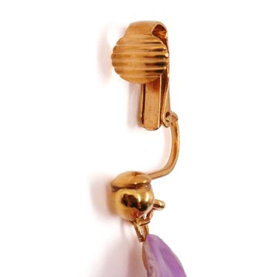 ต่างหูกลีบดอกกล้วยไม้เดนโดรเบียม ต่างหูกลีบดอกกล้วยไม้เดนโดรเบียม