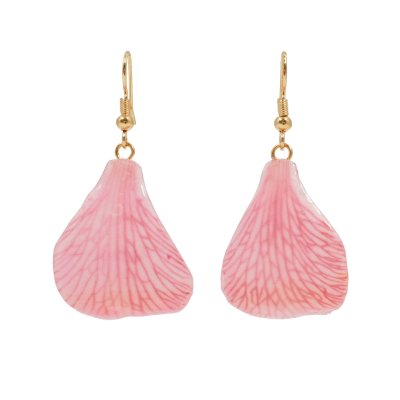 ต่างหูกลีบดอกกล้วยไม้เดนโดรเบียม ต่างหูกลีบดอกกล้วยไม้เดนโดรเบียม