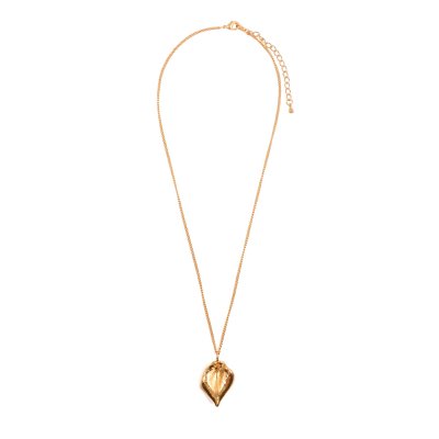 Gold Plated Rose Petal Pendant Gold Plated Rose Petal Pendant