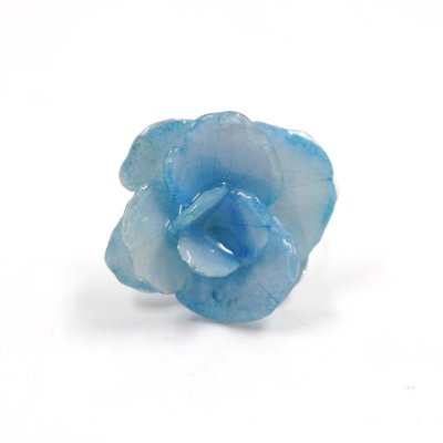 Clear-Coated Hydrangea Ring