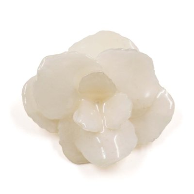 Clear-Coated Hydrangea Brooches