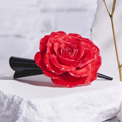 Rose Hair Clip