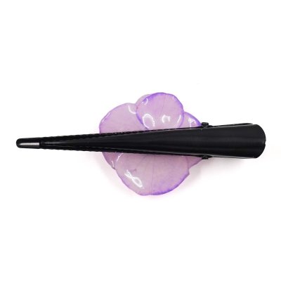 Clear-Coated Hydrangea Hair Clip