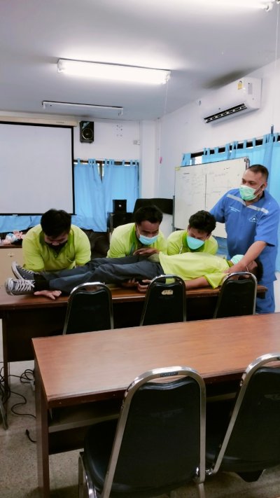 อบรมปฐมพยาบาลเบื้องต้น