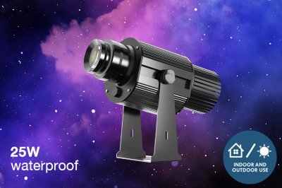 Logo Projector 25W (outdoor) เครื่องฉายโลโก้ รับประกันสินค้า Logo Projector 25W (outdoor) เครื่องฉายโลโก้ รับประกันสินค้า