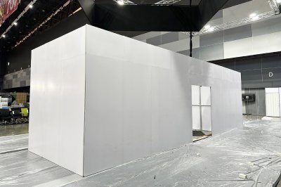 Perfect Wall ผนังบูธสำเร็จรูป ลดต้นทุนค่าทำบูธ (มุมฉาก) Perfect Wall ผนังบูธสำเร็จรูป ลดต้นทุนค่าทำบูธ (มุมฉาก)