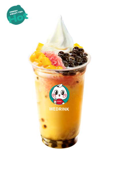 MANGO ICE SMOOTHIE SNOW TOP