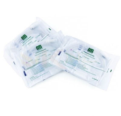 RENPAK  ซองสเตอร์ไรด์ 60g สีฟ้า แบบขอบขยาย ยาว 100 เมตร GUSSETED