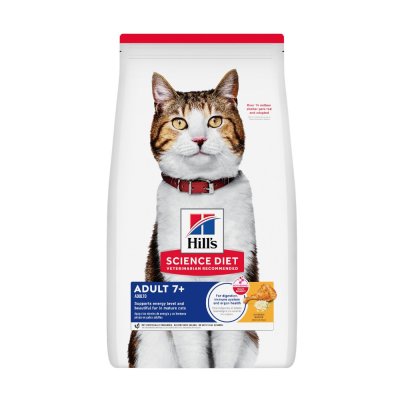 Hill's Science Diet อาหารแมว อายุ 7 ปีขึ้นไป ขนาด 1.5 กก.