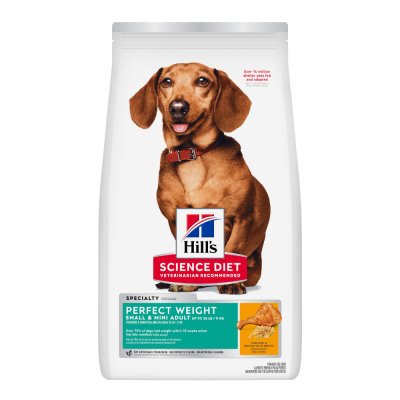 Hill's Science Diet Perfect Weight Small & Mini อาหารสุนัขพันธุ์เล็ก อายุ 1-6 ปี