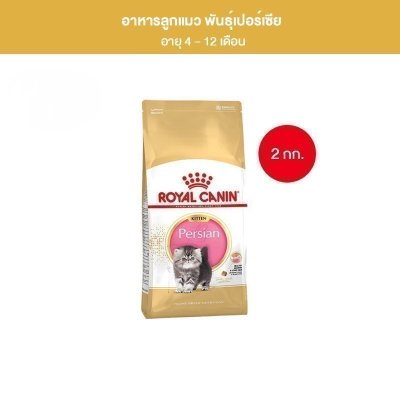 Royal Canin Kitten Persian 2kg อาหารเม็ดลูกแมว พันธุ์เปอร์เซียน อายุ 4-12 เดือน
