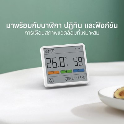 DUKA TH1 Clock Thermohygrometer