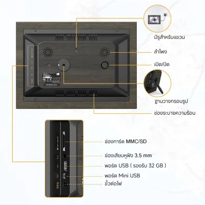 KODAK 10 Inch Photo Frame with WiFi RCF-1013W