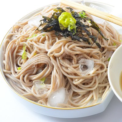 เส้นโซบะอบแห้ง (ผสมแป้งมัน) Yamaimo Soba แบรนด์ Higashimaru