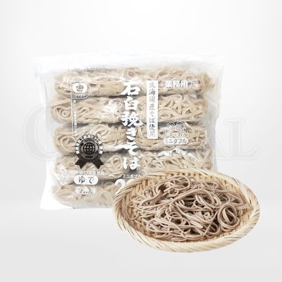 เส้นโซบะแช่แข็ง (Hokkaido Ishiusuhiki Soba) นำเข้าจากญี่ปุ่น
