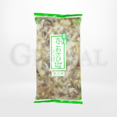 ปลาหมึกปรุงรสวาซาบิ (Octopus With Wasabi)