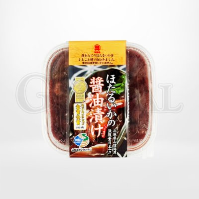 ปลาหมึกดอง (Hotaru Ika Shoyu Zuke)