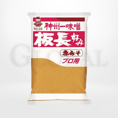 เต้าเจี้ยวแดงไม่ผสมดาชิ (Itacho Miso Aka) แบรนด์ Miyasaka-Jozo