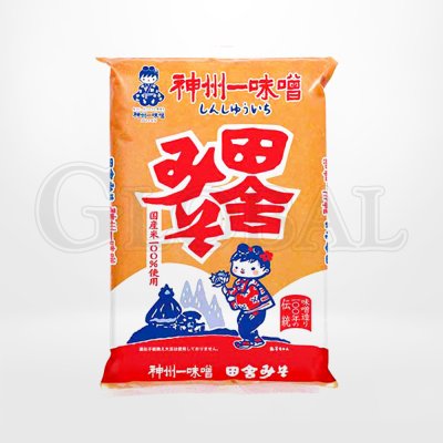 เต้าเจี้ยวบด (Inaka Miso Chu Amakuchi Aka Han-Tsubu) แบรนด์ Shinshuichi