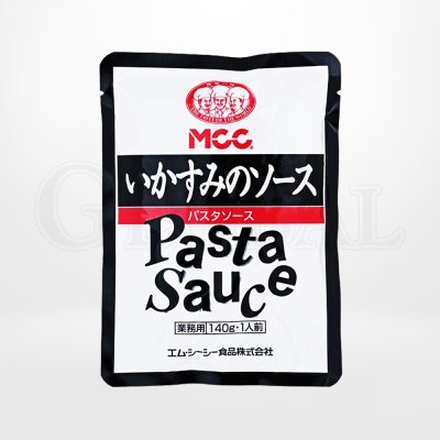 ซอสหมึกดำสำหรับพาสต้า (Pasta Sauce Squid Ink) แบรนด์ MCC