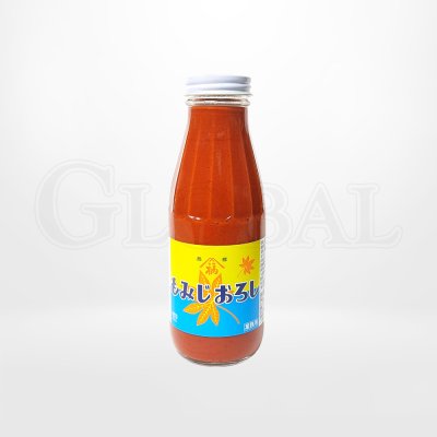 ซอสพริก Aka Oroshi ซอสพริกสดบดละเอียดกับหัวไชเท้าขูด