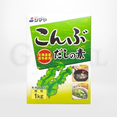 ผงปรุงรสผสมสาหร่ายคอมบุ (Konbu Dashi Powder) แบรนด์ Shimaya