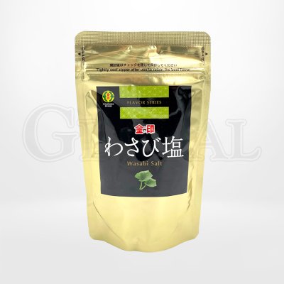 เกลือผสมวาซาบิ (Wasabi Shio SH-100) แบรนด์ Kinjirushi