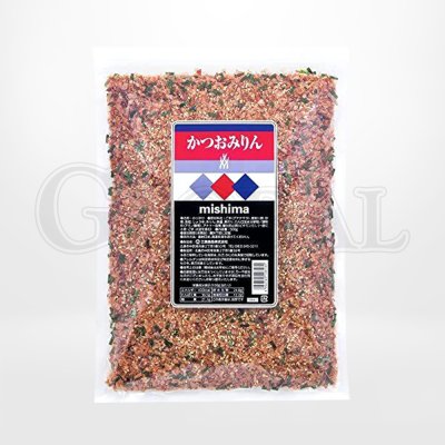 ผงโรยข้าว คัตสึโอะ มิริน (Katsuo Mirin Furikake) แบรนด์ Mishima