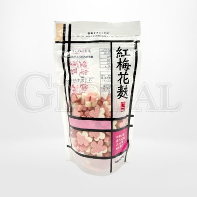 กลูเตนจากข้าวสาลีรูปดอกไม้ (Kobai Hana) แบรนด์ Hitachiya Honpo