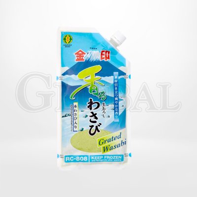 วาซาบิแช่แข็ง Grated Wasabi 800 g (Kinjirushi)
