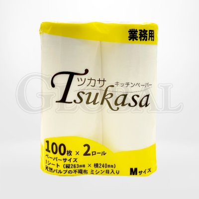 กระดาษทำความสะอาด (Kitchen Paper M size) แบรนด์ Tsukasa