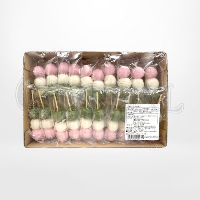 ขนมดังโงะ 3 สี (3 Shoku Dango) ดังโงะเสียบไม้