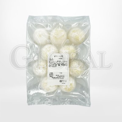 ขนมไดฟูกุไส้ครีมยูซุ (Yuzu Cream Daifuku)