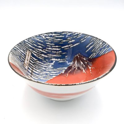 ชามดงบุริลายฟูจิแดง
