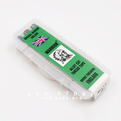 Warrior ต๊าปคนป่า ดอกต๊าปเกลียว 3ตัวชุด ต๊าปตัวผู้ เกลียวมิล ของแท้