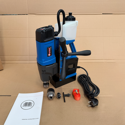 แท่นสว่านขาแม่เหล็ก ใช้ไฟฟ้า ไร้แปรงถ่าน AC BRUSHLESS รุ่น OK-35BL
