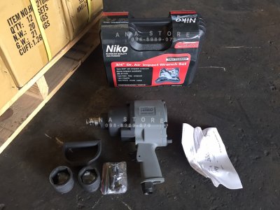 บล็อคลม NIKO 6 หุน (3/4") สำหรับงานหนัก