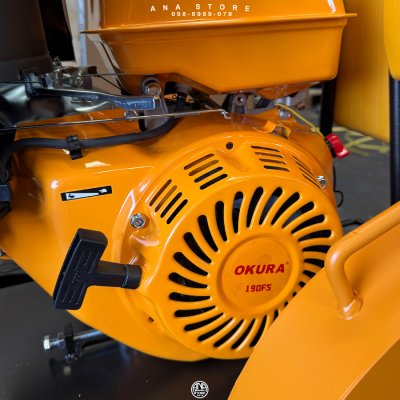 เครื่องตัดถนน พร้อมเครื่องยนต์เบนซิน 15HP OKURA รุ่น D-KCC-16G-190