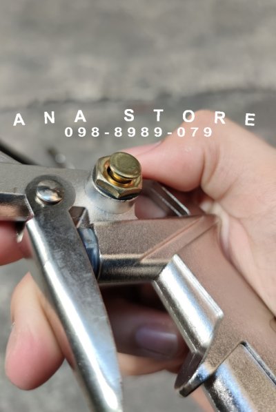 ปืนเติมลม ที่เติมลม หัวปืนเติมลม OKURA TG-3 ของแท้ เกจ์วัดลม มาตรวัด วัดลมยาง เครื่องวัดลมยาง