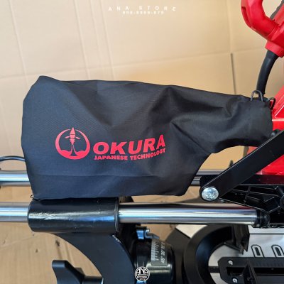 เครื่องเลื่อยองศา 10” สไลด์ได้ OKURA รุ่น OK-SMS10 พร้อมระบบ Shadow Line