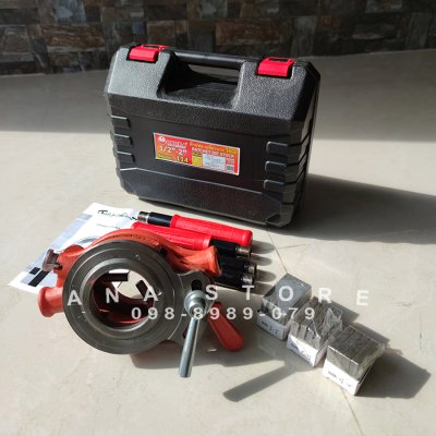 ชุดต๊าปเกลียวท่อแป๊บ รุ่นงานหนัก OKURA ขนาดใหญ่ 1/2”-2” รุ่น 114