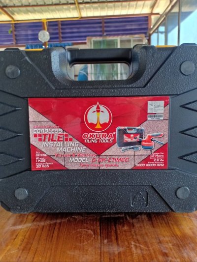 เครื่องติดตั้งกระเบื้อง OKURA ระบบดูดและสั่น D-OK-CTIM60