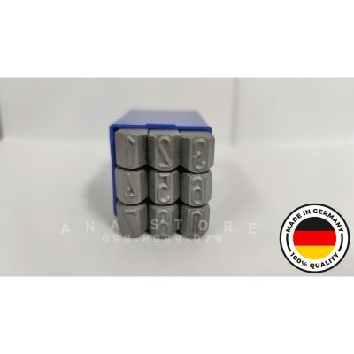 เหล็กตอกตัวเลข 7-20มิล MASUS เยรมันแท้