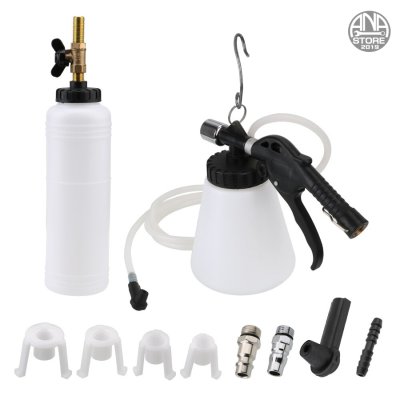 *พร้อมส่ง* ไล่น้ำมันเบรคใช้ลม 1L 0.75L ชุดไล่ลมเบรค ปั๊มของเหลวชุดปั๊มเปลี่ยนน้ำมัน Purge