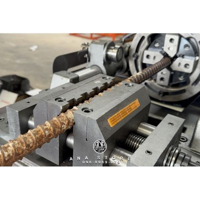เครื่องกลึงกลม - รีดเกลียวเหล็กเส้นข้ออ้อย ระบบรีดเกลียวอัตโนมัติ 2IN1 OKURA
